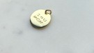 Goldstory - Charms I Love You Mom i forgylt sølv thumbnail