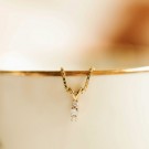 Pan Jewelry - Emma Smykke i gult gull med dia. 0,08ct WP1 thumbnail