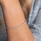 Pan Jewelry - Armring i sølv med zirkonia thumbnail