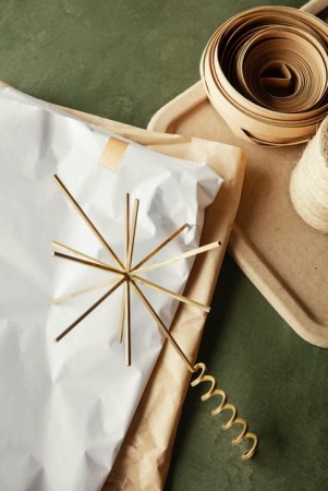 Ferm Living Christmas Tree Top Star, Messing