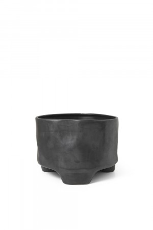 Ferm Living - Esca Pot Black, Large