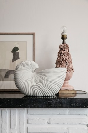 Ferm Living Shell Pot - Off-White