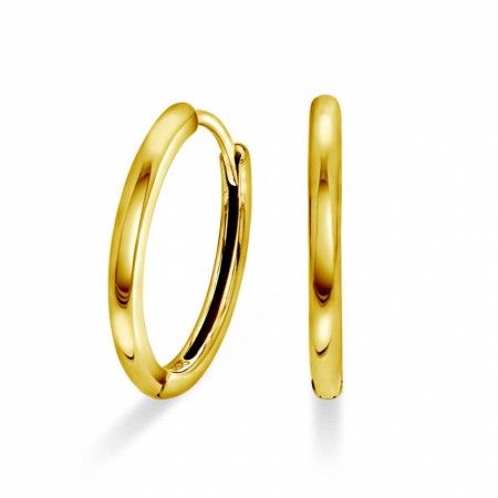 Pan Jewelry - Øreringer i forgylt sølv