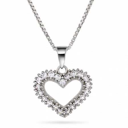 Pan Jewelry - Smykke i sølv med zirkonia hjerte
