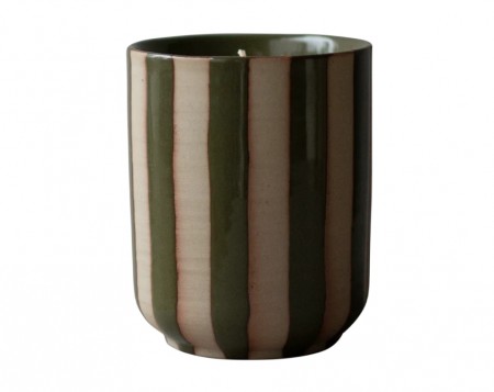 DBKD - Burn Duftlys, Stripe Green