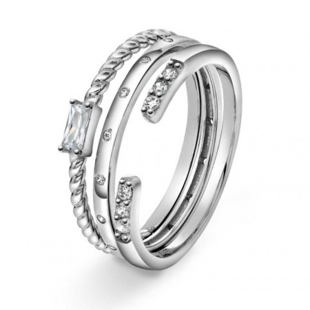 Pan Jewelry - Ringer i sølv med zirkonia