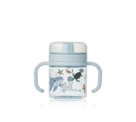 Liewood - Kylo Tritan Tutekopp 280ml, Sea Creature/Sandy