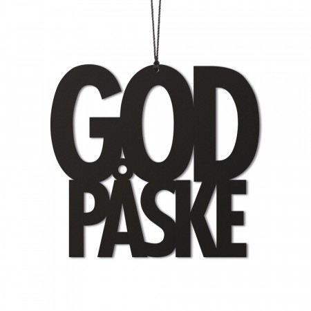 Felius Design - God Påske, sort – 2 stk.