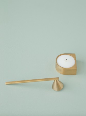 Ferm Living Balance Lysslukker, Messing