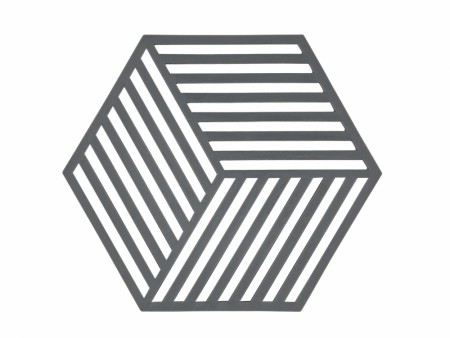 Zone Hexagon Gryteunderlag Grey