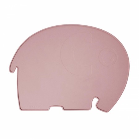 Sebra - Dekkebrikke i silikon, Elefanten Fanto, Rosa