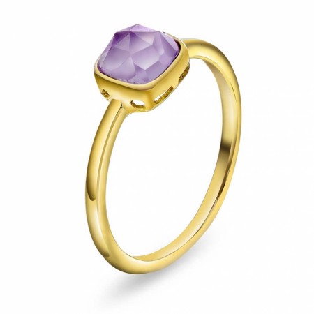 Sandra Lyng x Pan Jewelry - Ring i forgylt sølv med ametyst, RO
