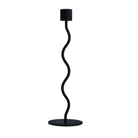 Cooee Design - Curved Lysestake 26cm, Black
