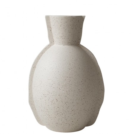 DBKD - Edge Vase, Cream Dot