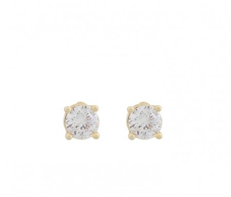 Snö of Sweden - Essence Stone Øredobber, 4mm