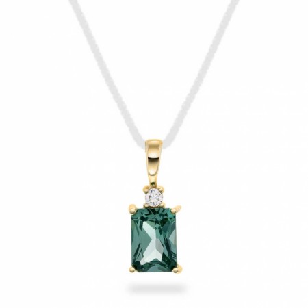 Pan Jewelry - Smykke i gull med grønn spinell
