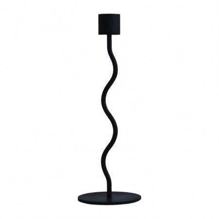 Cooee Design - Curved Lysestake 23cm, Black