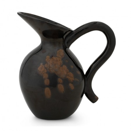 Ferm Living - Verso Kanne/Vase, Black/Brown