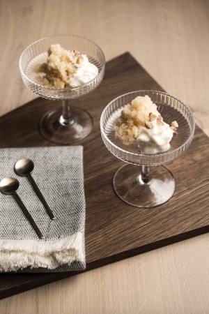 Ferm Living - Champagne glass - 2 stk - Klar