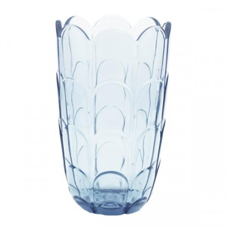 Holmegaard - Lily Vase 19cm, Blue Iris