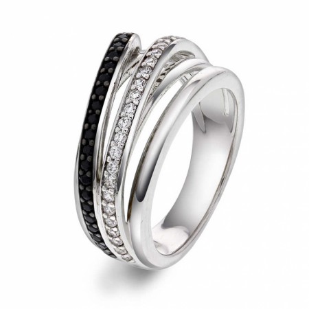 Pan Jewelry - Ring i sølv med zirkonia