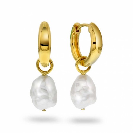 Janne Formoe by Pan Jewelry Øredobber i sølv med ferskvannsperle