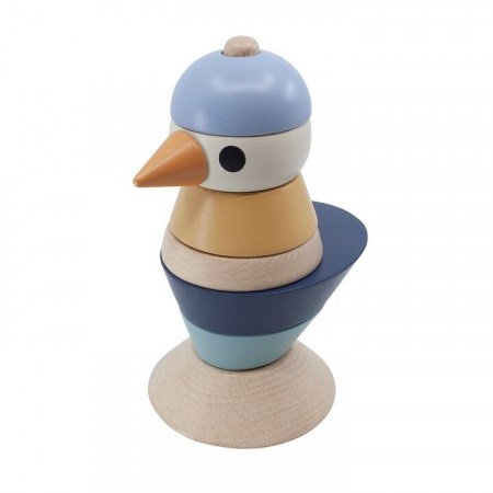 Sebra Stacking Bird Denim Blue