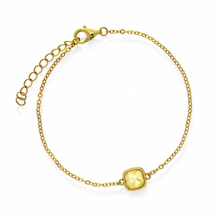Sandra Lyng x Pan Jewelry - Armbånd i forgylt sølv med citrin, GLEDE