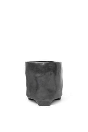 Ferm Living - Esca Pot Black, XL