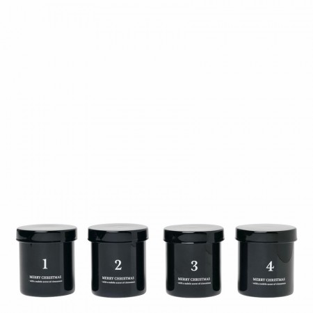 Ferm Living Kalenderduftlys, Svart