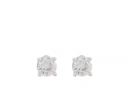 Snö of Sweden - Essence Stone Øredobber, 4mm