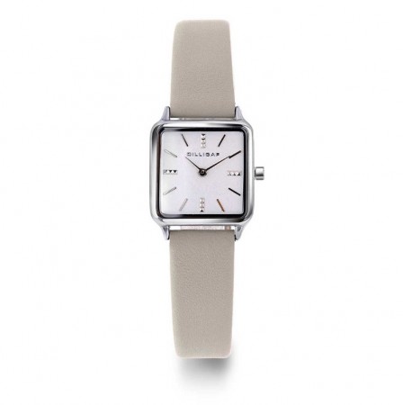 Dilligaf - Klokke med beige rem