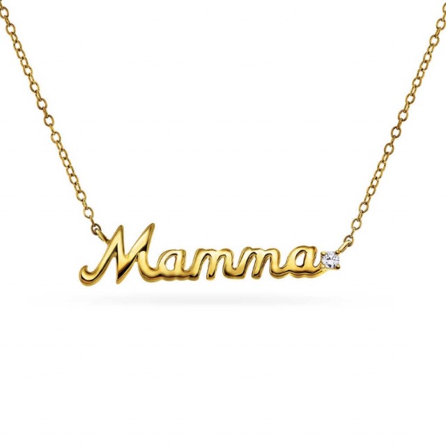 Pan Jewelry - Mamma Smykke i forgylt sølv med zirkonia